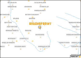 map of Andohafarihy