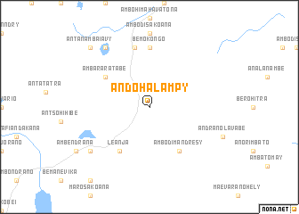 map of Andohalampy