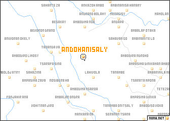 map of Andohanisaly