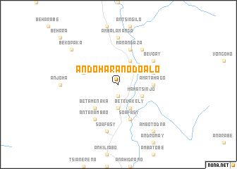 map of Andoharanodoalo