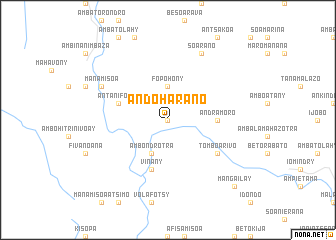 map of Andoharano