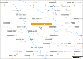 map of Andohariana