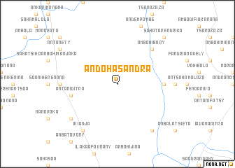 map of Andohasandra