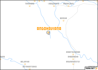 map of Andohaviana