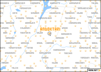 map of Andŏktari