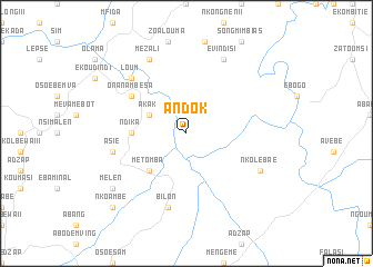 map of Andok