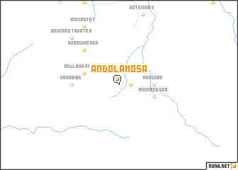 map of Andolamosa