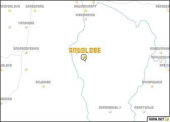 map of Andolobe