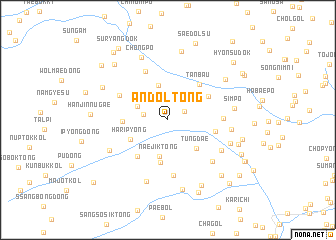 map of Andol-tong