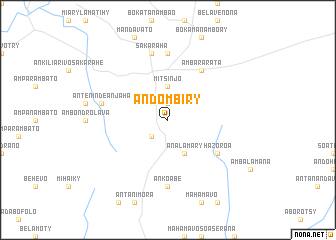 map of Andombiry