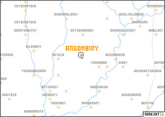 map of Andombiry