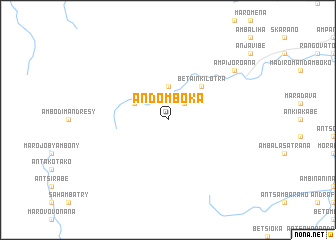 map of Andomboka