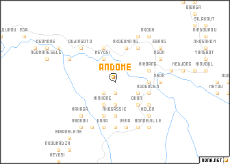 map of Andome