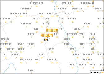 map of Andom