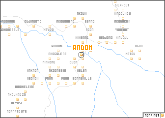 map of Andom