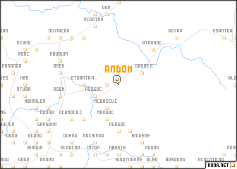 map of Andom