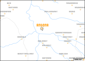 map of Andona