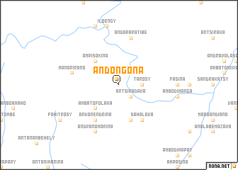 map of Andongona