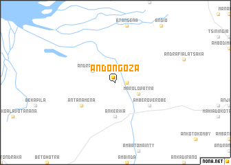 map of Andongoza