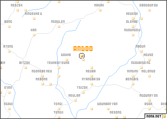 map of Andoo