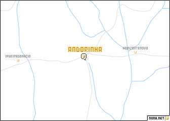 map of Andorinha