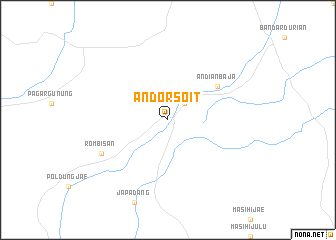 map of Andorsoit