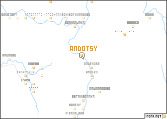 map of Andotsy