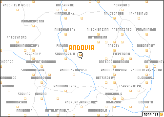 map of Andovia