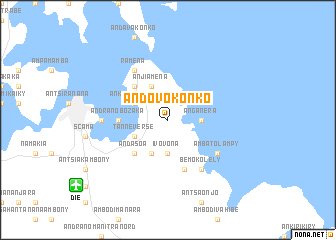 map of Andovokonko