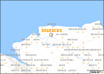 map of Andracas