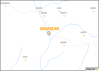 map of Āndracha