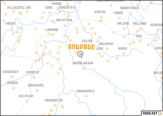 map of Andrade