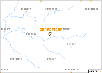 map of Andrafiabe