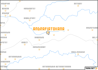 map of Andrafiatokana