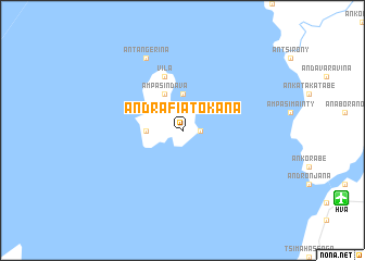 map of Andrafiatokana