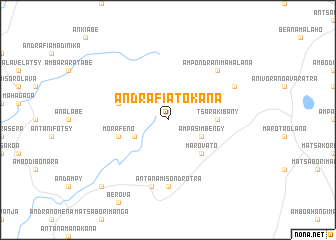 map of Andrafiatokana