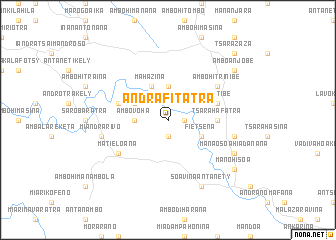 map of Andrafitatra