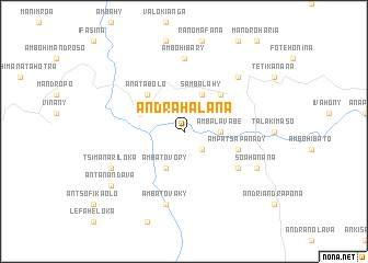 map of Andrahalana