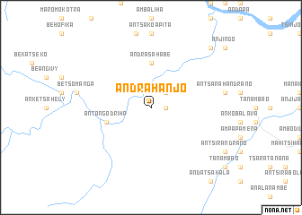 map of Andrahanjo