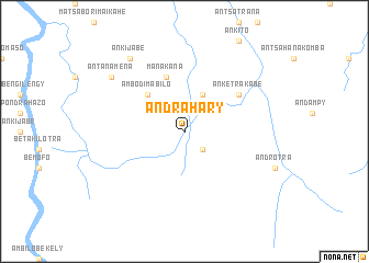 map of Andrahary