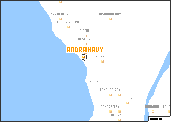 map of Andrahavy