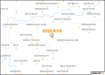 map of Andraina