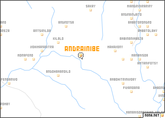 map of Andrainibe