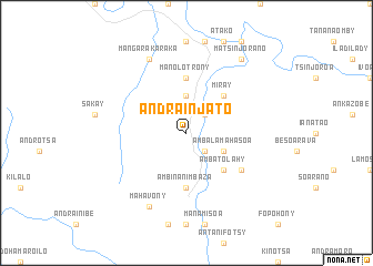 map of Andrainjato