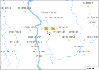 map of Andraja