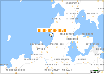 map of Andramahimbo