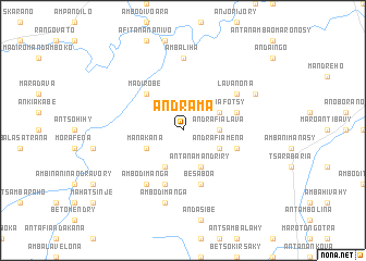 map of Andrama