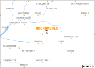 map of Andrambalo