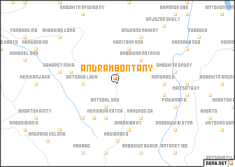 map of Andrambontany