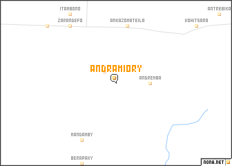 map of Andramiory